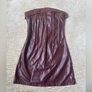 Strapless Bustier Dress